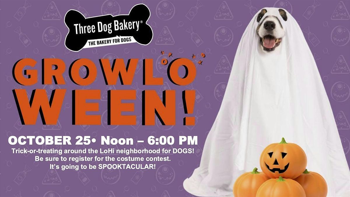 GROWL-O-WEEN.  Trick-or-treating for your DOG!