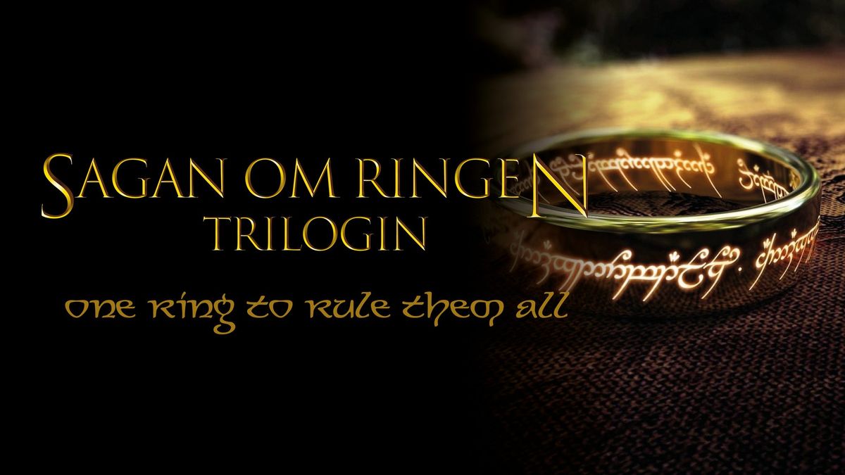 SAGAN OM RINGEN: TRILOGIN