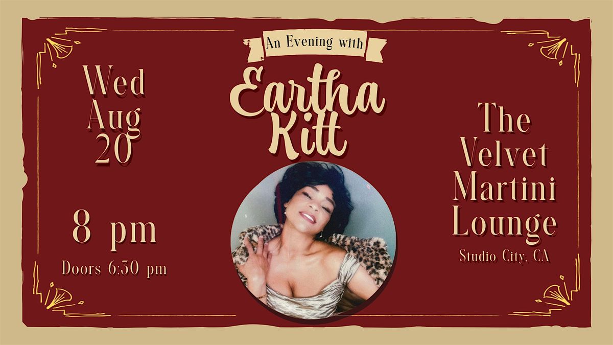 An Evening with Eartha Kitt Live!