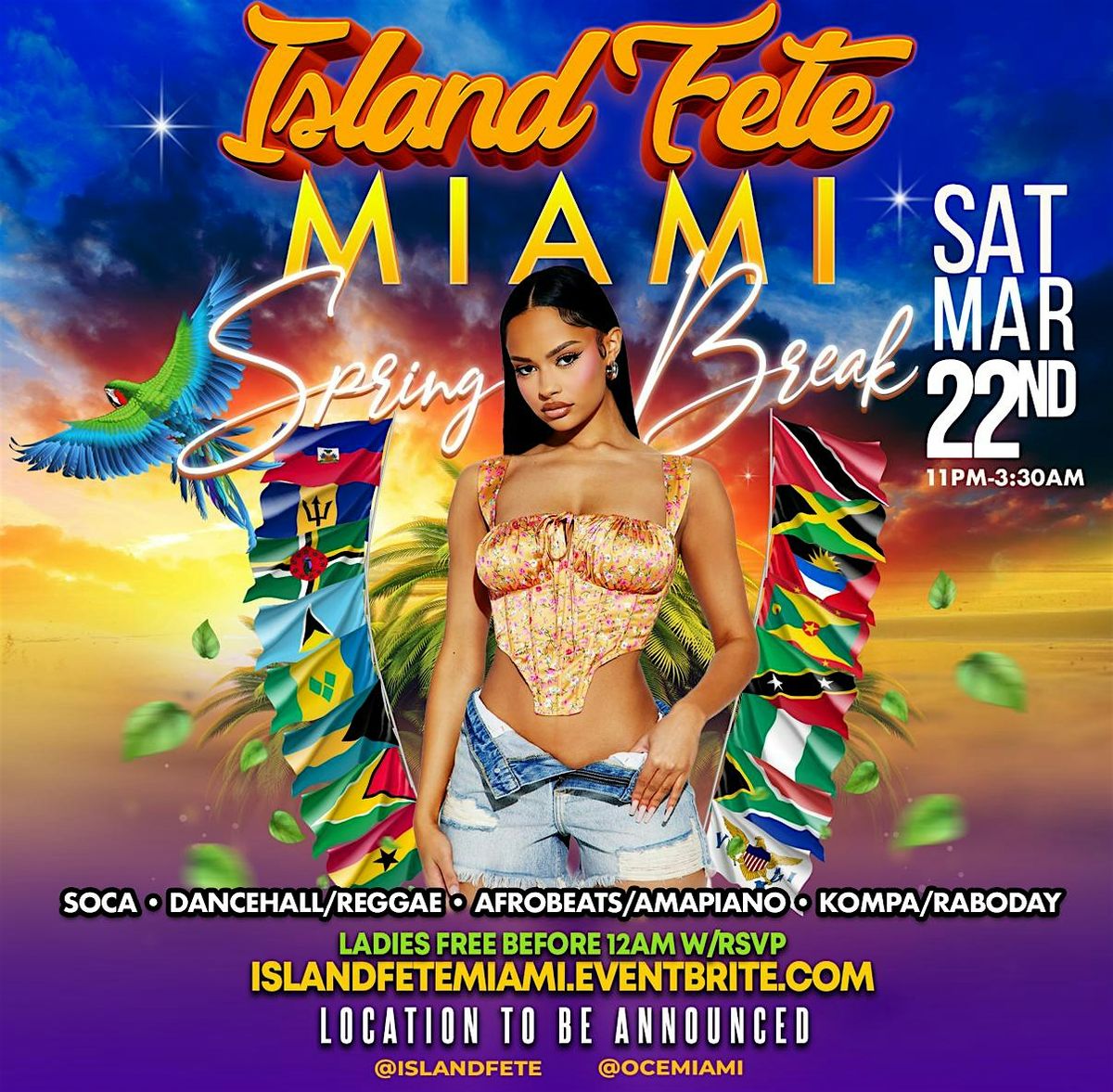 Island Fete : Flag Party - Spring Break