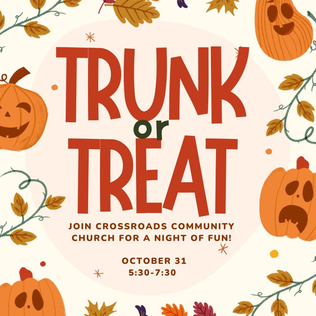 Trunk or treat! 