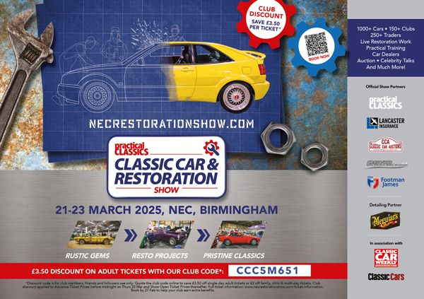 Classic Car & Restoration Show 2025