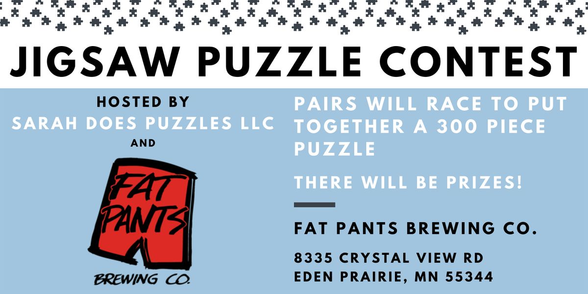 Pairs Jigsaw Puzzle Contest at Fat Pants Brewing Co - April 2025