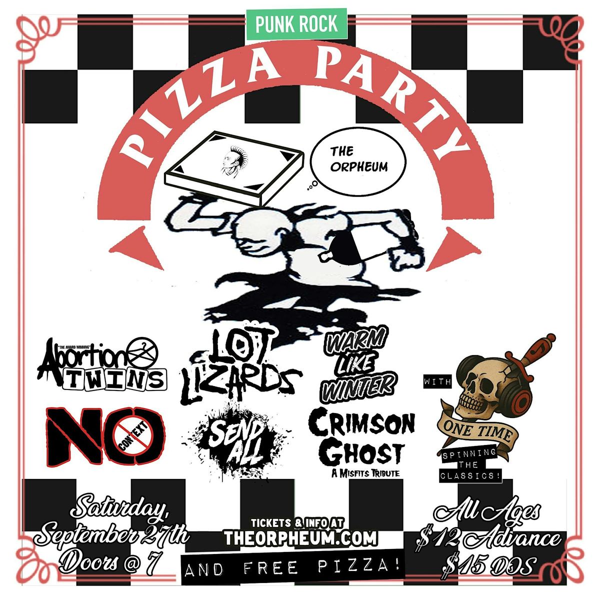Punk Rock Pizza Party