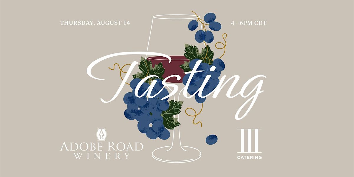 Adobe Road Winery Tasting