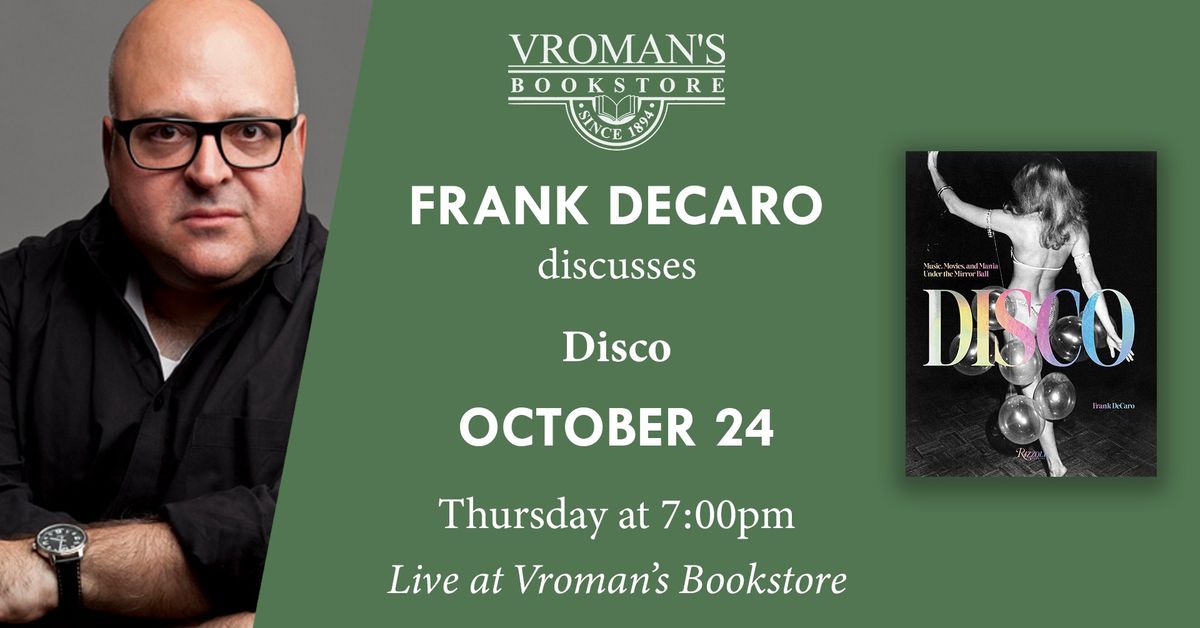 Frank DeCaro discusses Disco