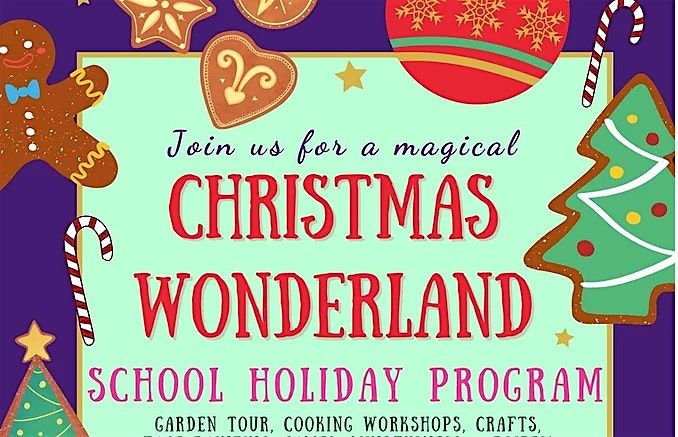 Saturday Week 1: Kids Christmas Cooking Workshop