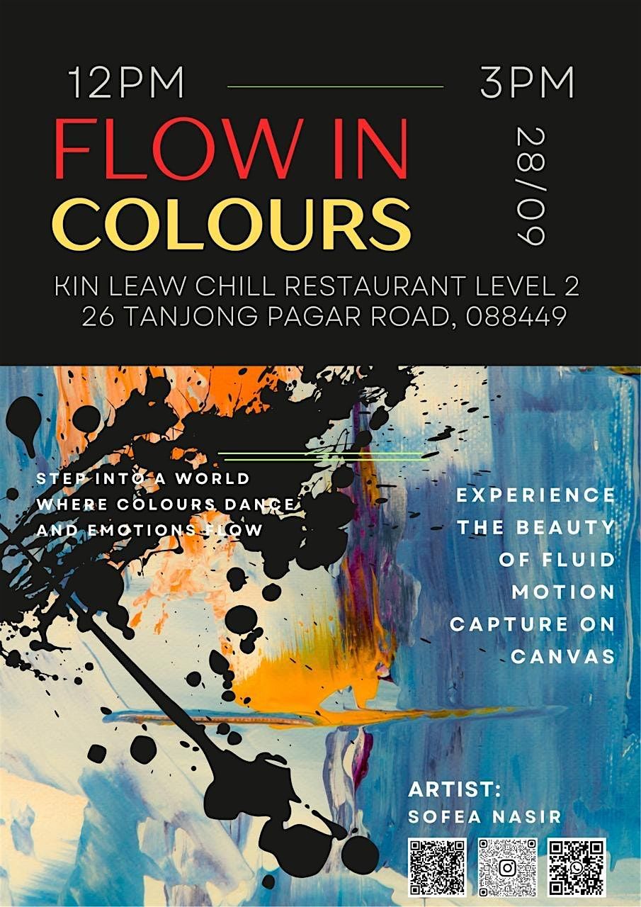 Art Exhibition : Flow in Colours