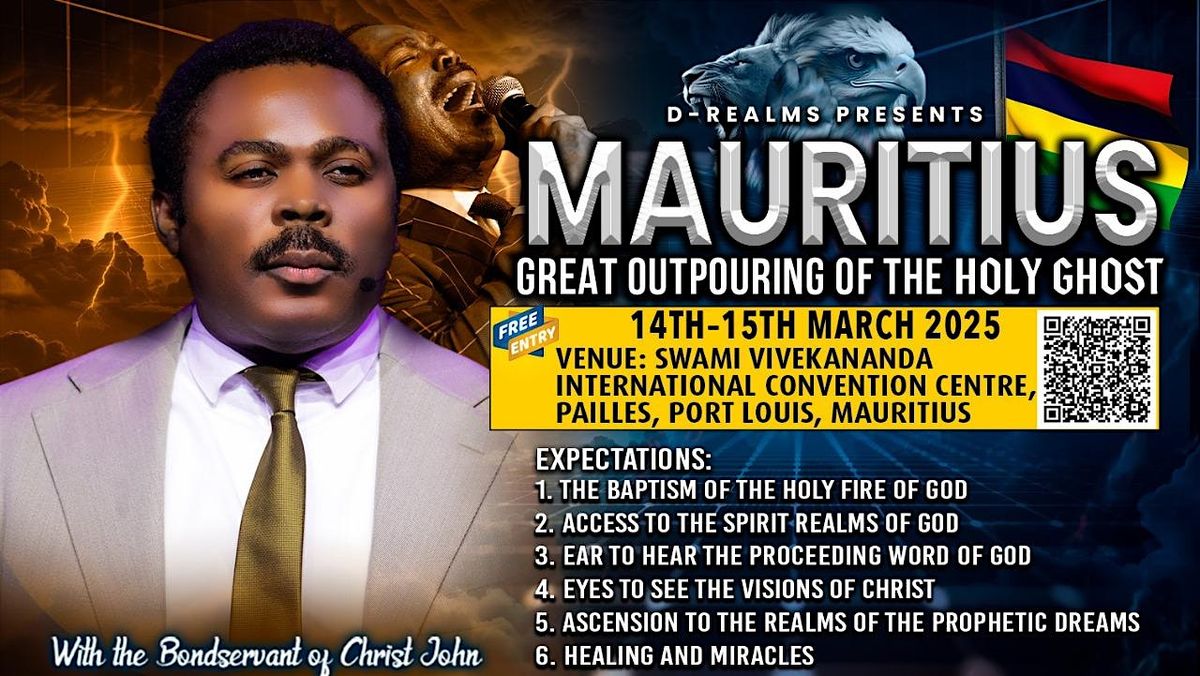 MAURITIUS GREAT OUTPOURING OF THE HOLY GHOST