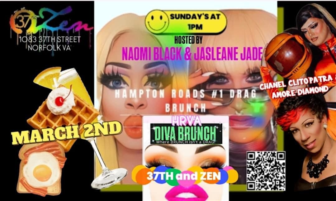 37th and Zen Presents HRVA Diva Brunch