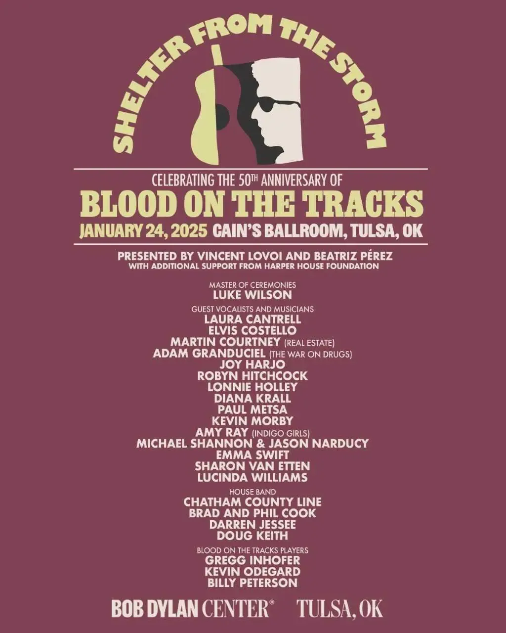 Shelter from the Storm: A Celebration of the 50th Anniversary of Blood on the Tracks