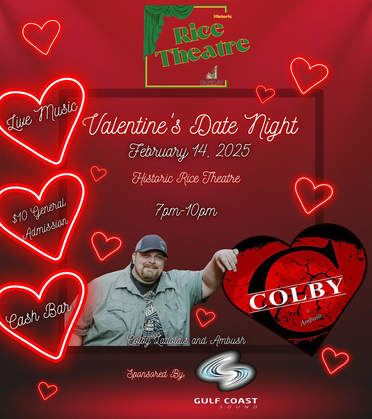 Valentine's Date Night with Colby Latiolais & Ambush