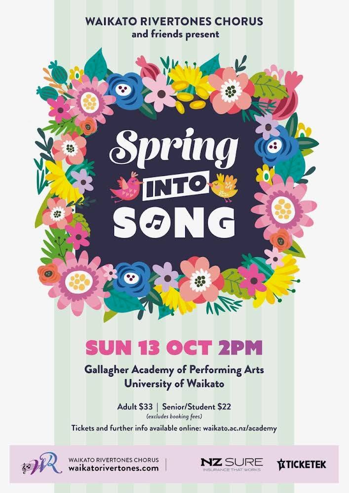 Waikato Rivertones and friends - Spring Into Song concert