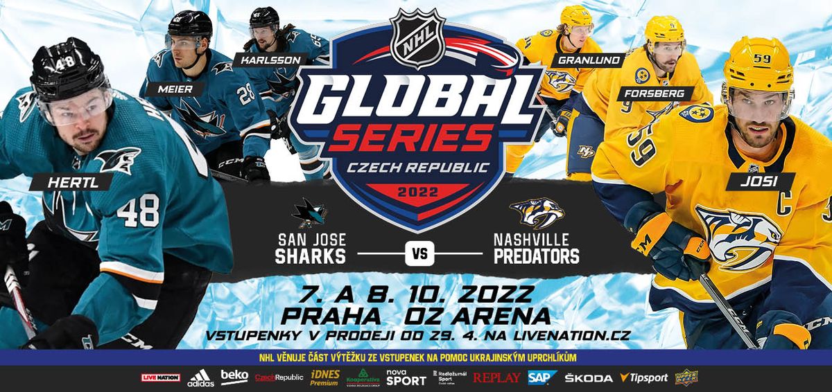 Nashville Predators at San Jose Sharks Tickets