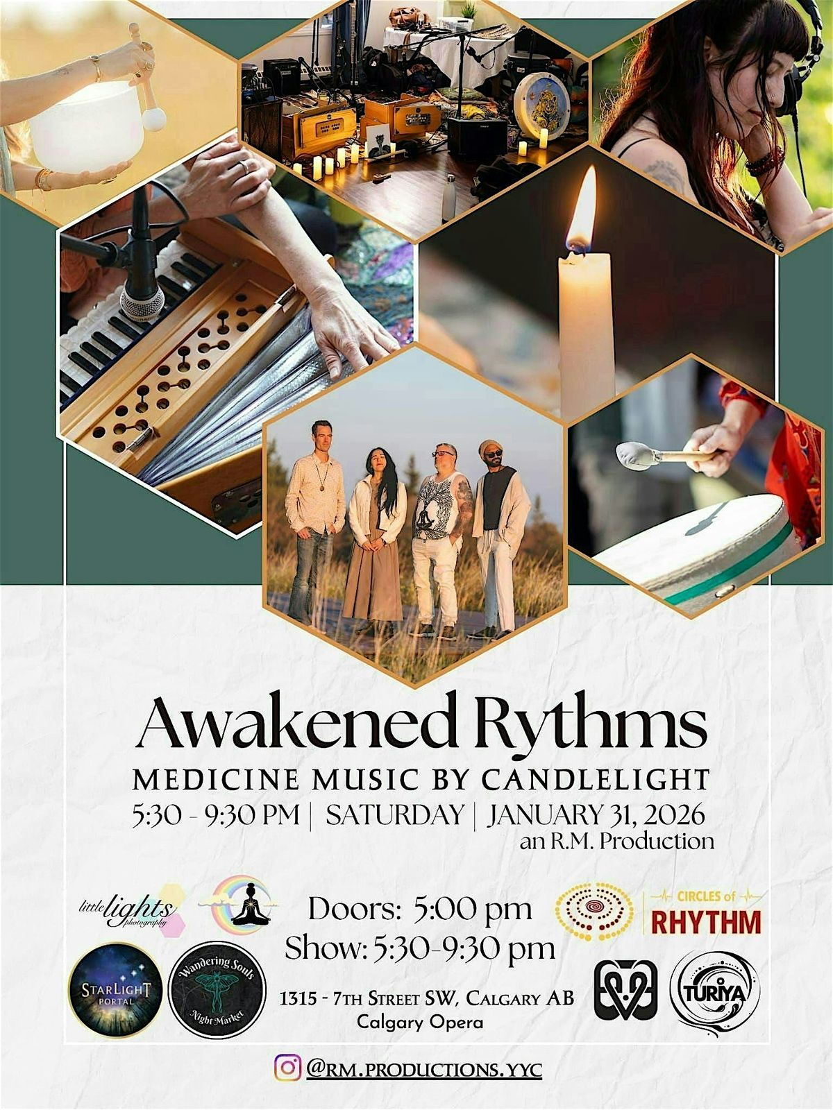 Awakened Rhythms - Medicine Music by Candlelight