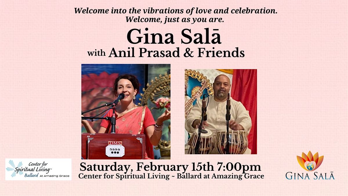 Gina Sal\u0101 with Anil Prasad & Friends ~ Be-Loved World Chants