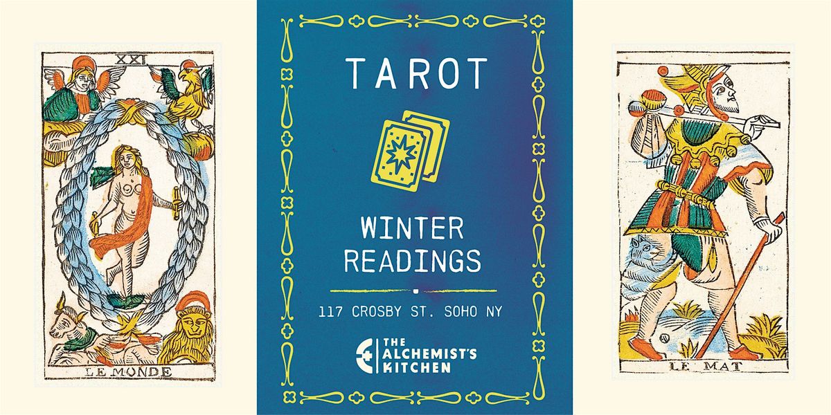 Saturday Tarot with Gina Jean at The Alchemist's Kitchen