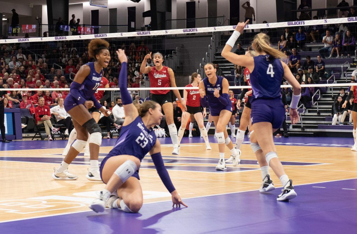 UCLA Bruins at Northwestern Wildcats Womens Volleyball