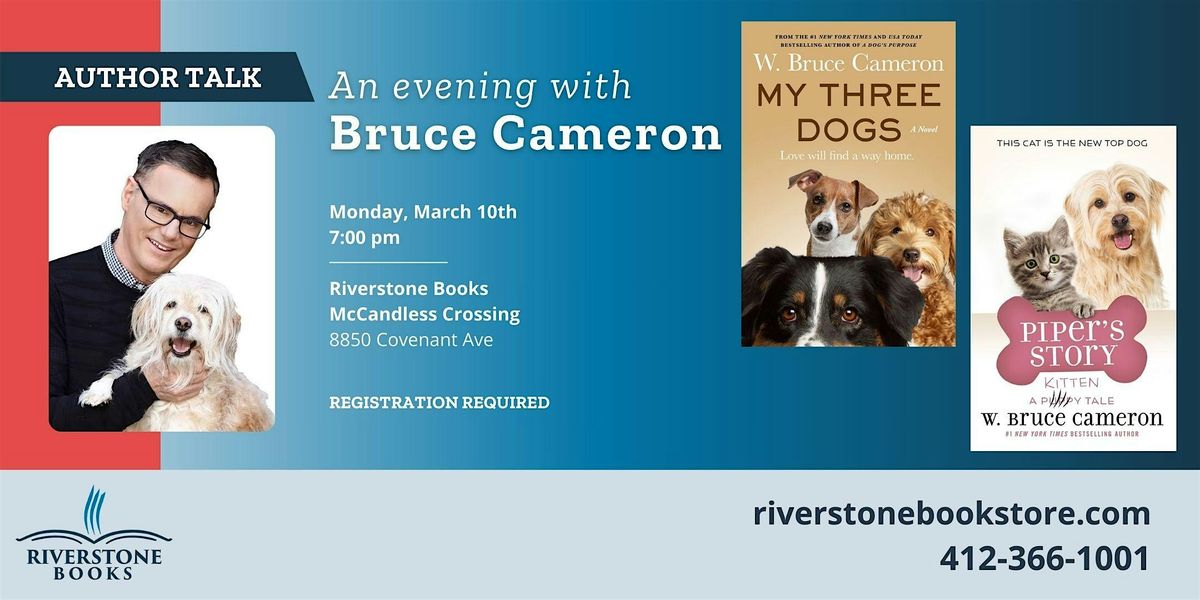 An Evening with Author Bruce Cameron