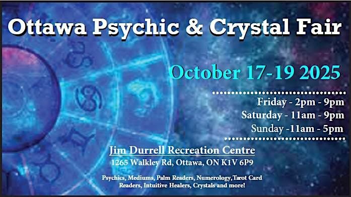 Ottawa East Psychic & Crystal Fair
