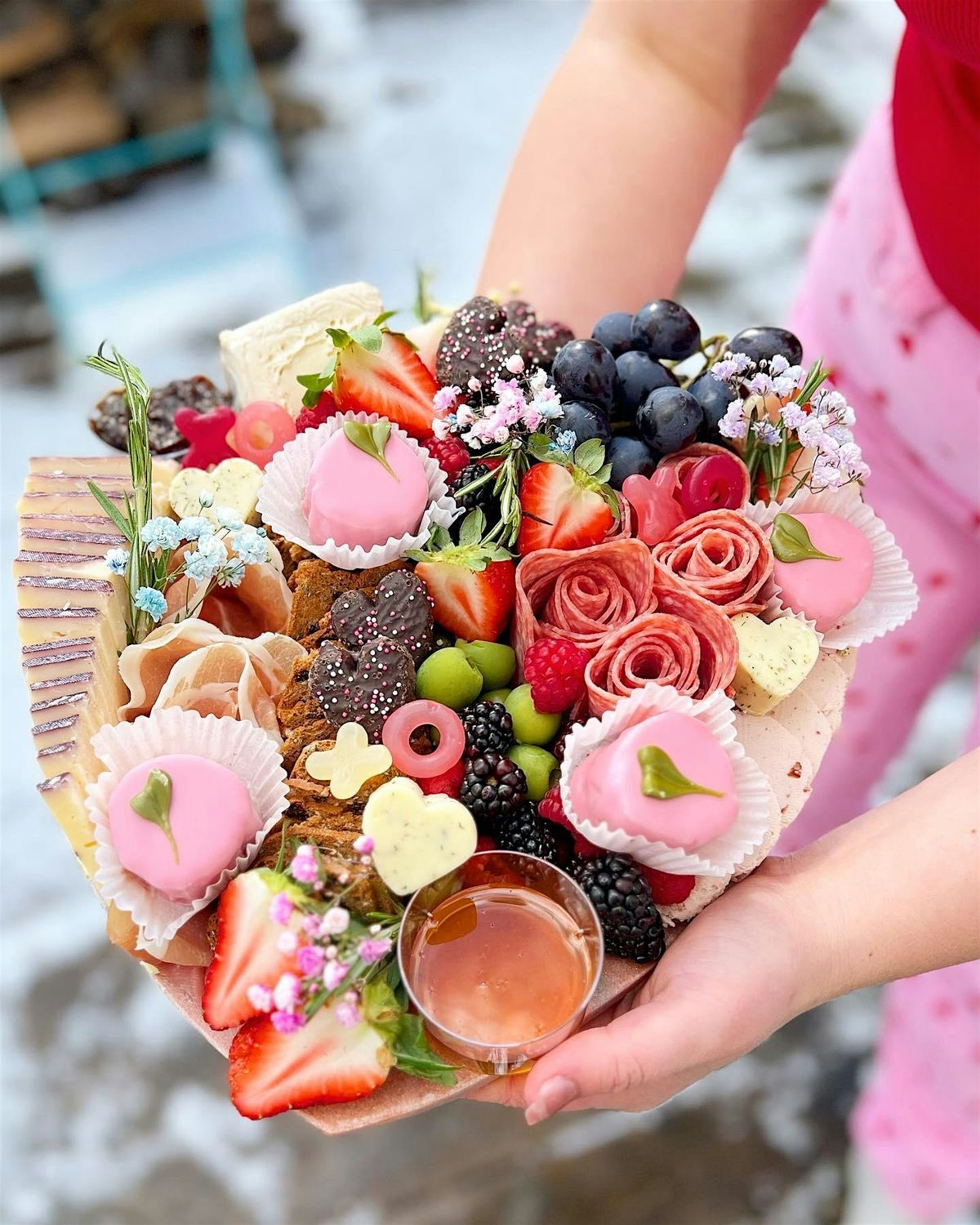 Galentine's Day Charcuterie Styling Class WITH WINE TASTING!