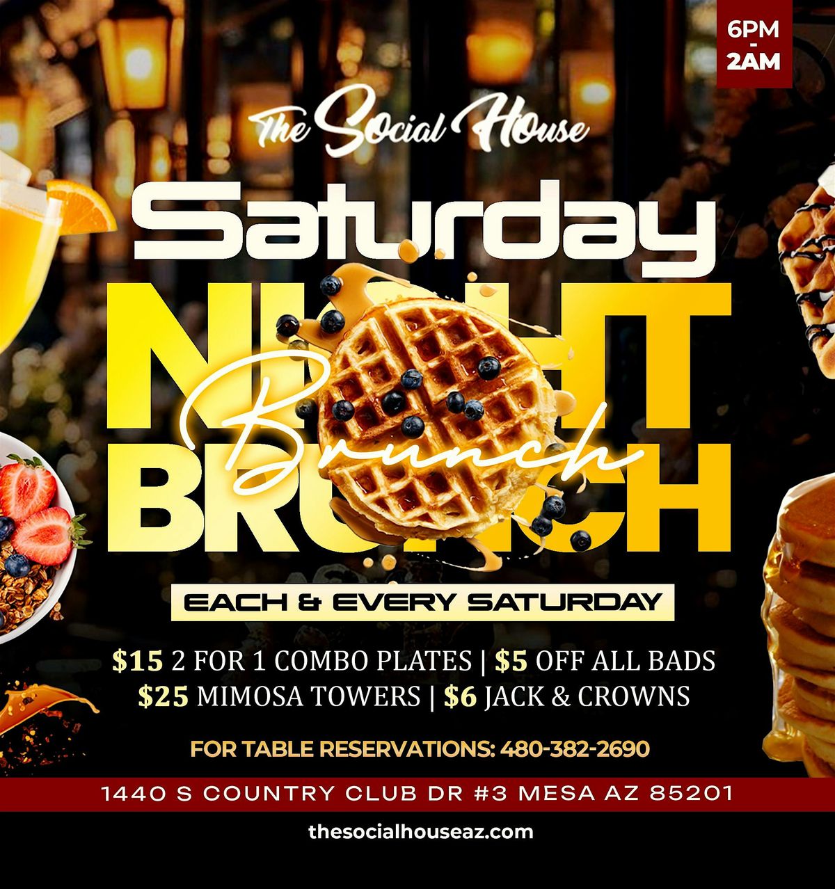 NITE BRUNCH SATURDAYS