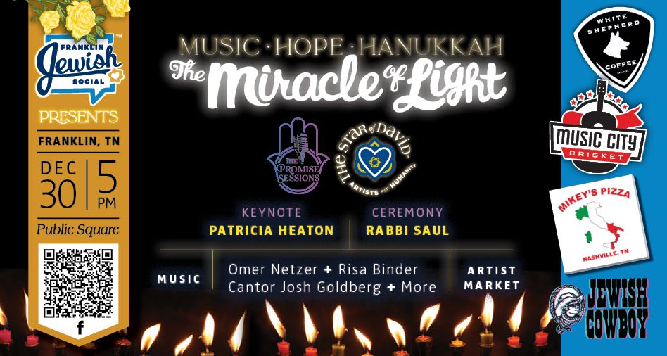 The Miracle of Light \u2014 A Franklin, TN Hanukkah Night!