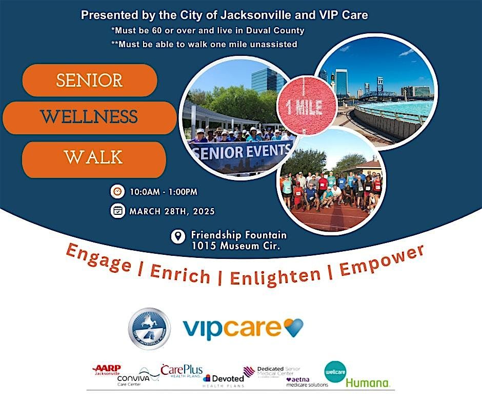 Senior Walk for Wellness for Seniors 60+