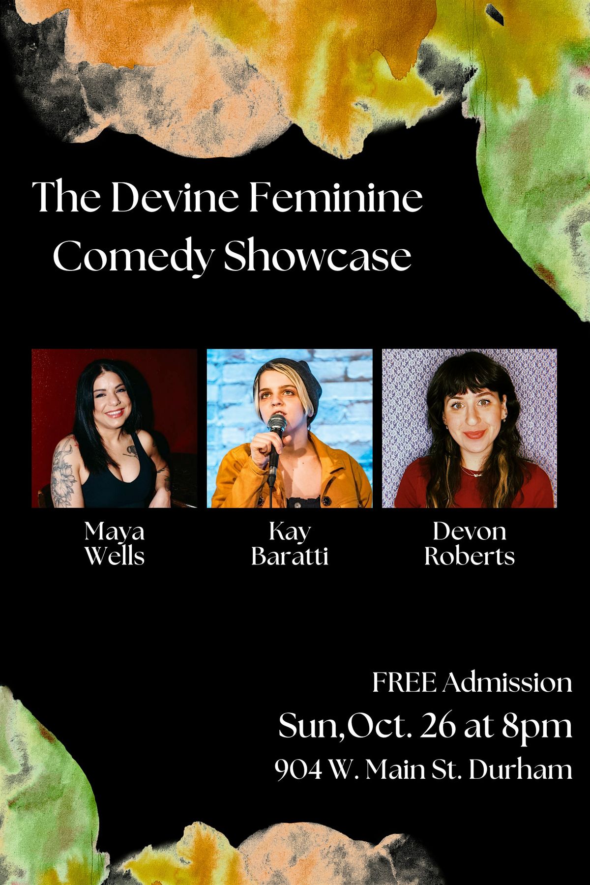 The Devine Feminine Comedy Showcase