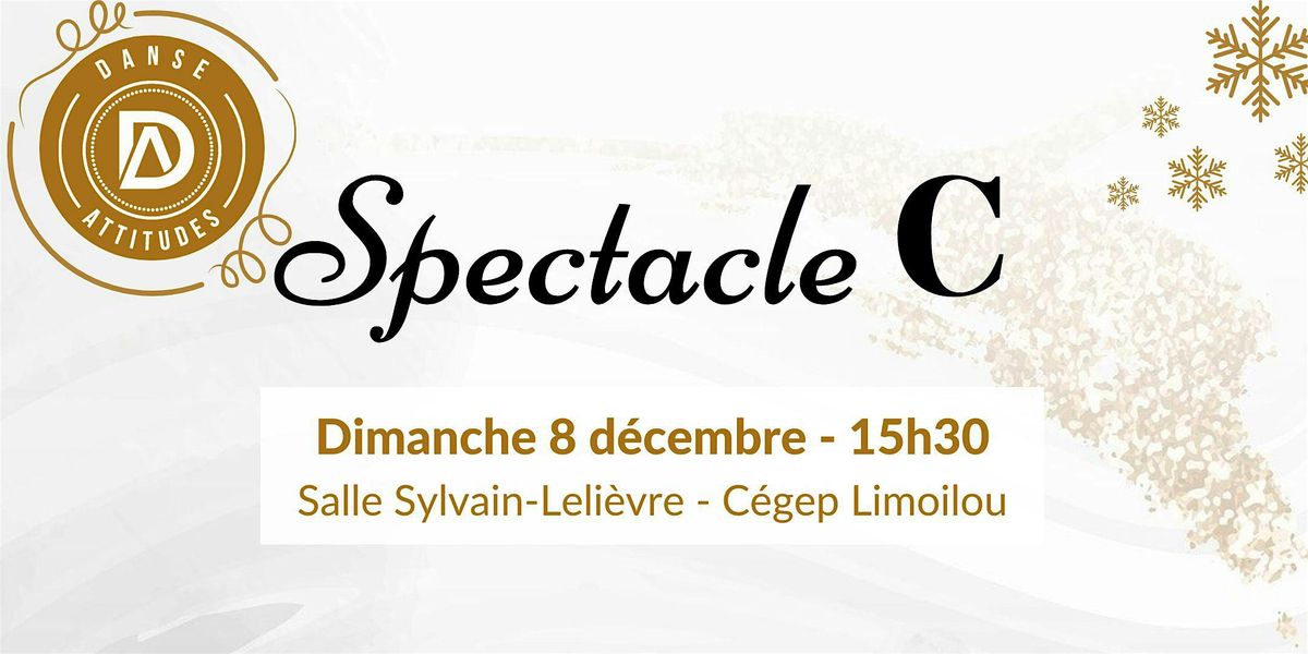 SPECTACLE DE NO\u00cbL C - 8 d\u00e9cembre 15h30