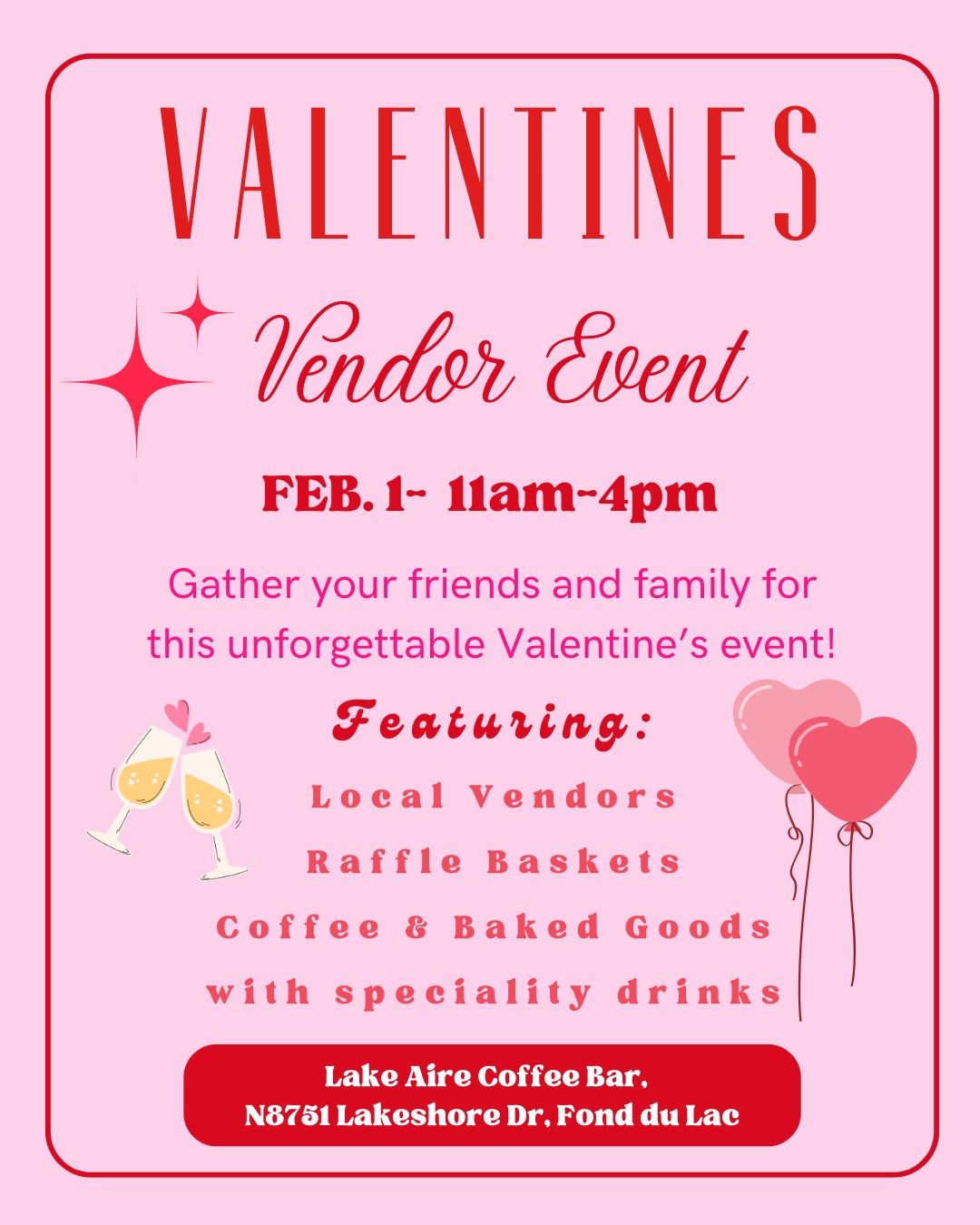 Valentine\u2019s Vendor Event