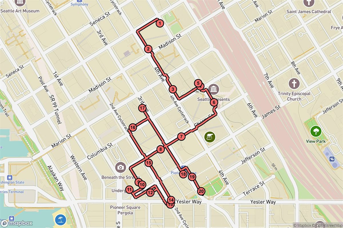 Seattle Audio Tour: Legends, Landmarks, and Literary Labyrinths