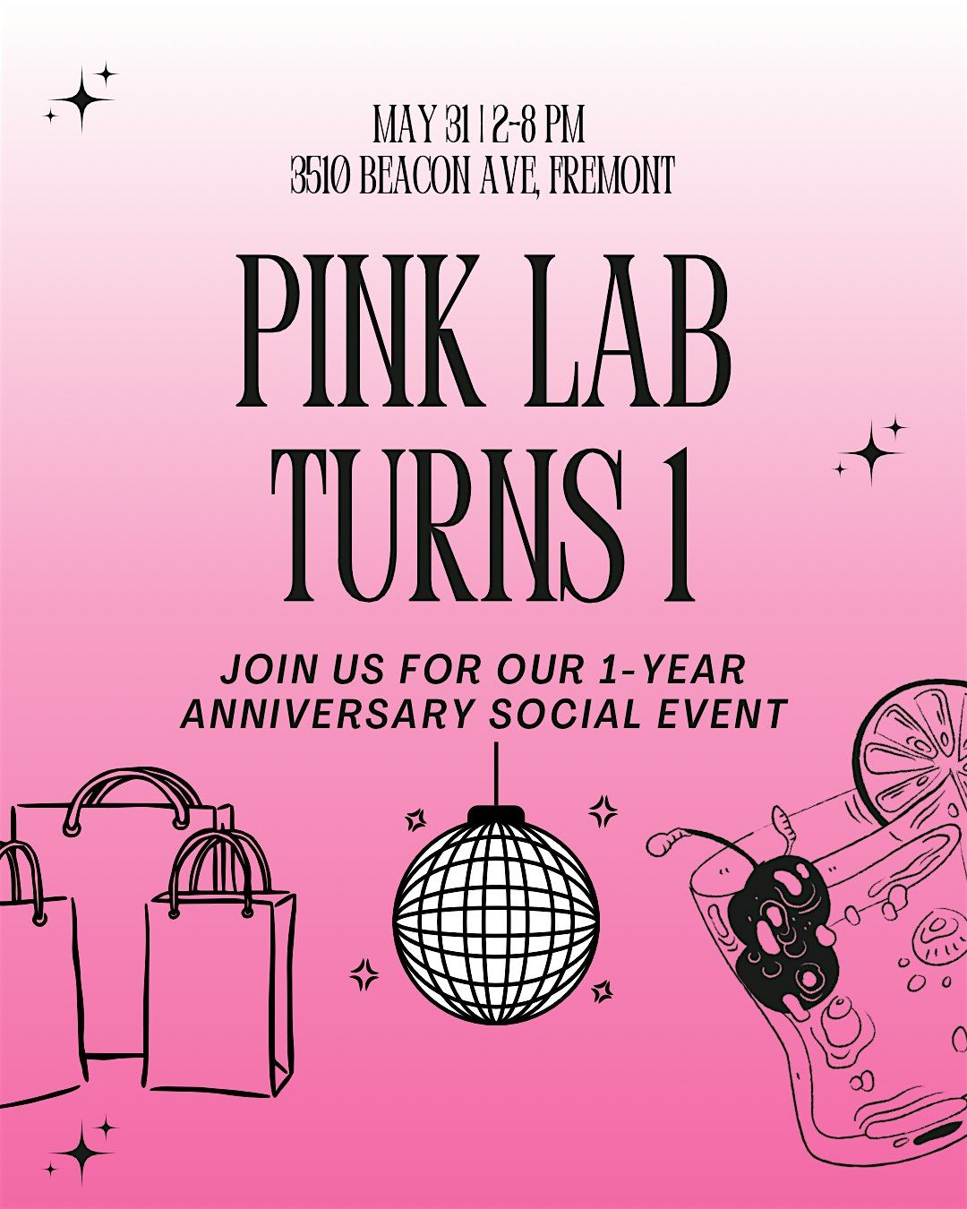 PINK LAB TURNS 1
