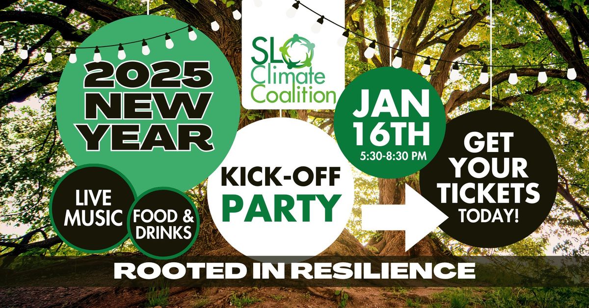 SLO Climate Coalition 2025 New Year Kick-Off Party