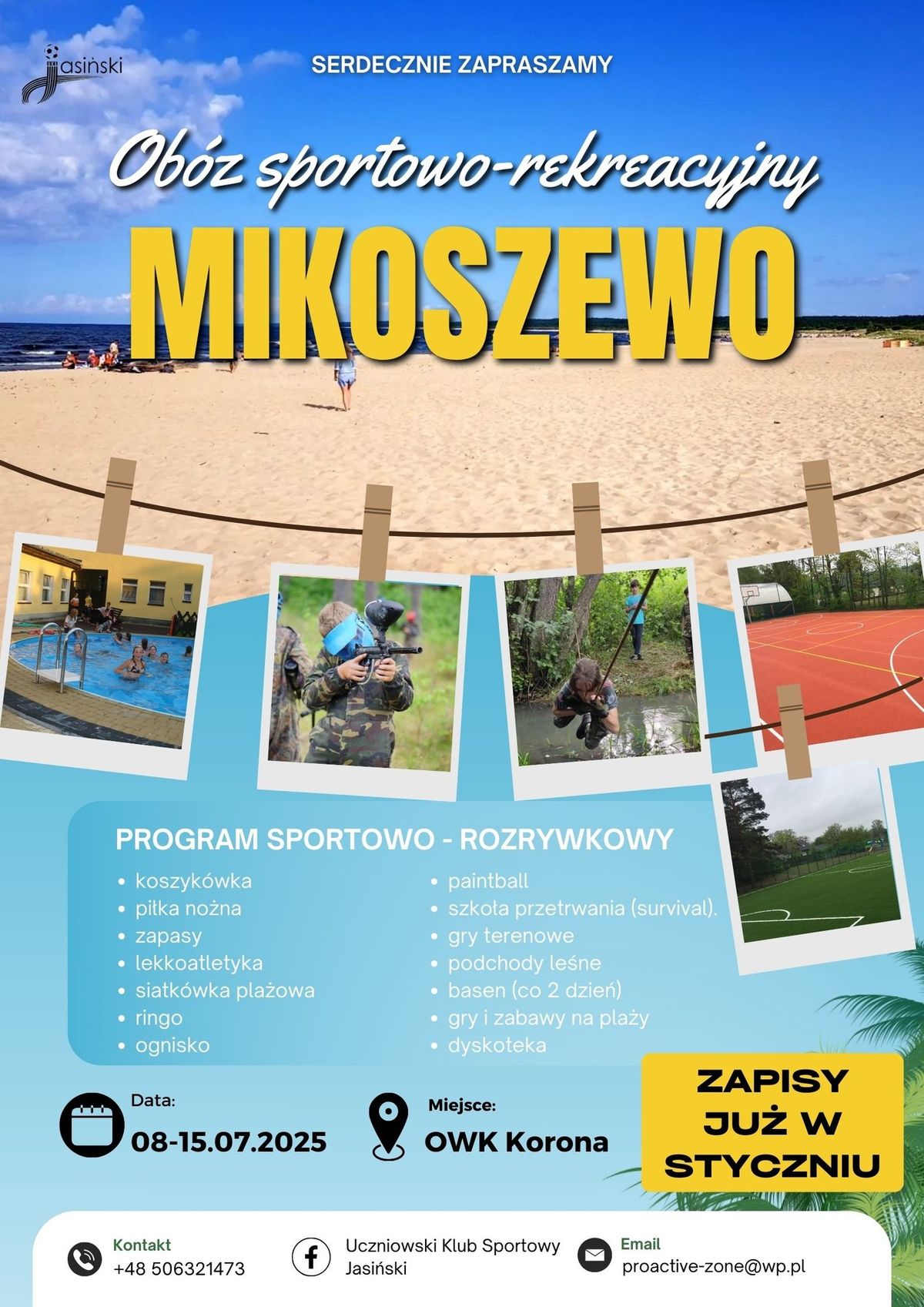 Ob\u00f3z rekeracyjno-sportowy, Mikoszewo