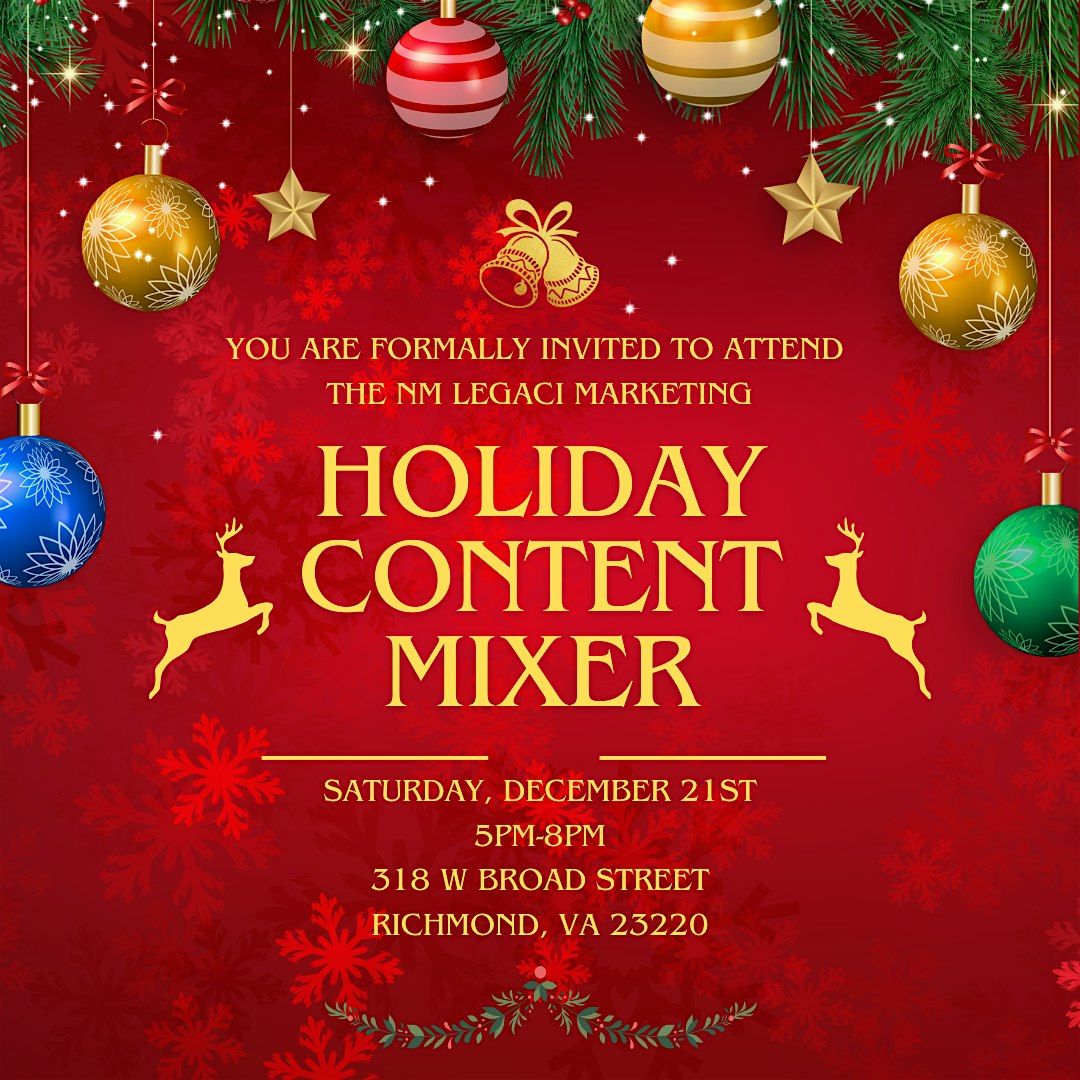 Holiday Content Mixer