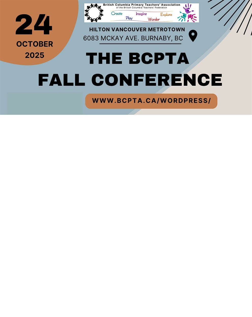 BC Primary Teachers' Fall Conference
