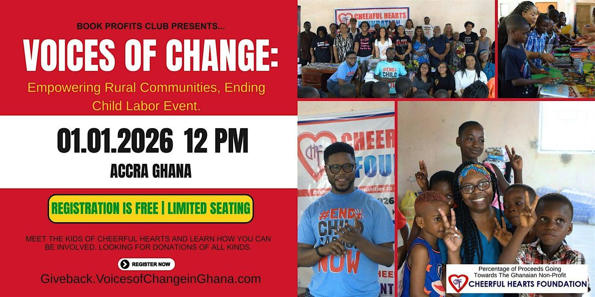 Voices of Change: Empowering Rural Communities, Ending Child Labor Event