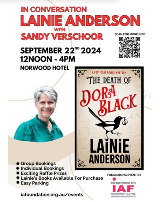 In Conversation with Lainie Anderson with Sandy Verschoor