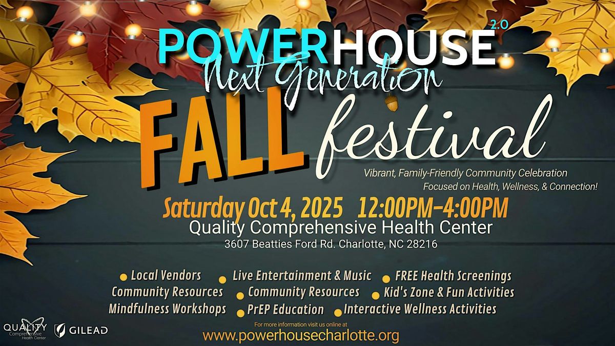 Powerhouse 2.0's Fall Festival