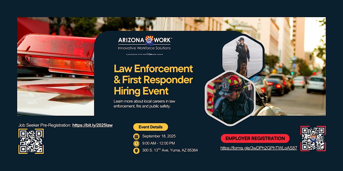 Law Enforcement & First Responder Hiring Event