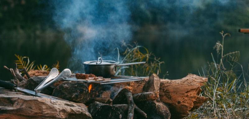 The Outdoor Chef: A New Look at Outdoor Cooking and Baking