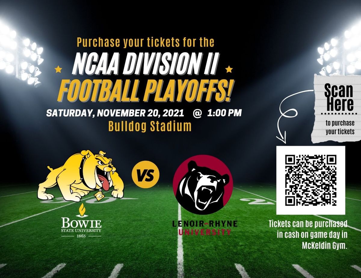 Bowie State Bulldogs vs. Fayetteville State Broncos
