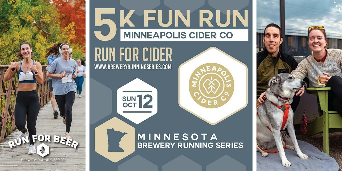 5k Beer Run x  Minneapolis Cider Co | 2025 MN Brewery Running Series