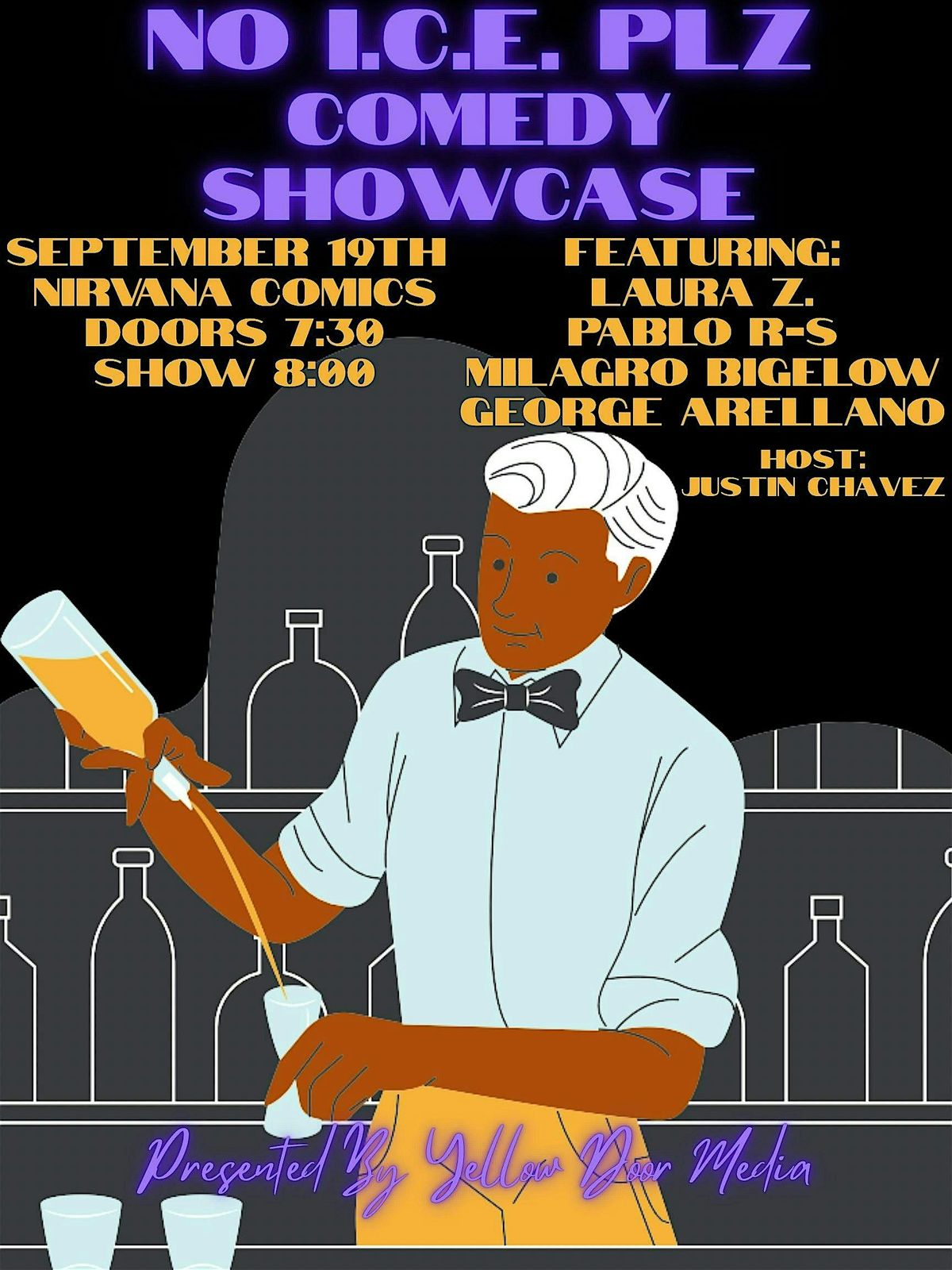 No I.C.E. Plz Comedy Showcase