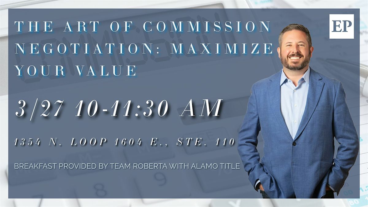 The Art of Commission Negotiation: Maximize Your Value