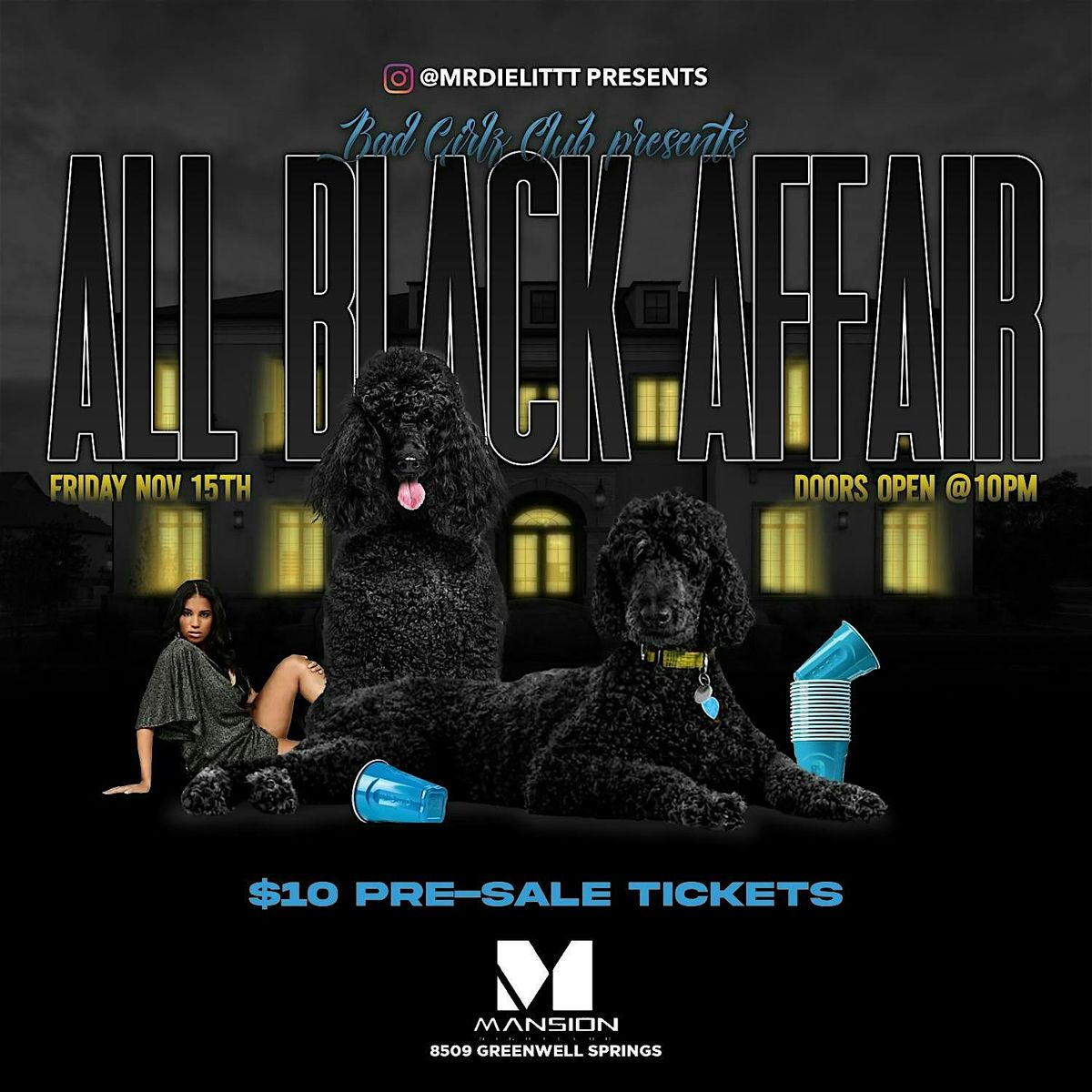 SGRho All Black Affair