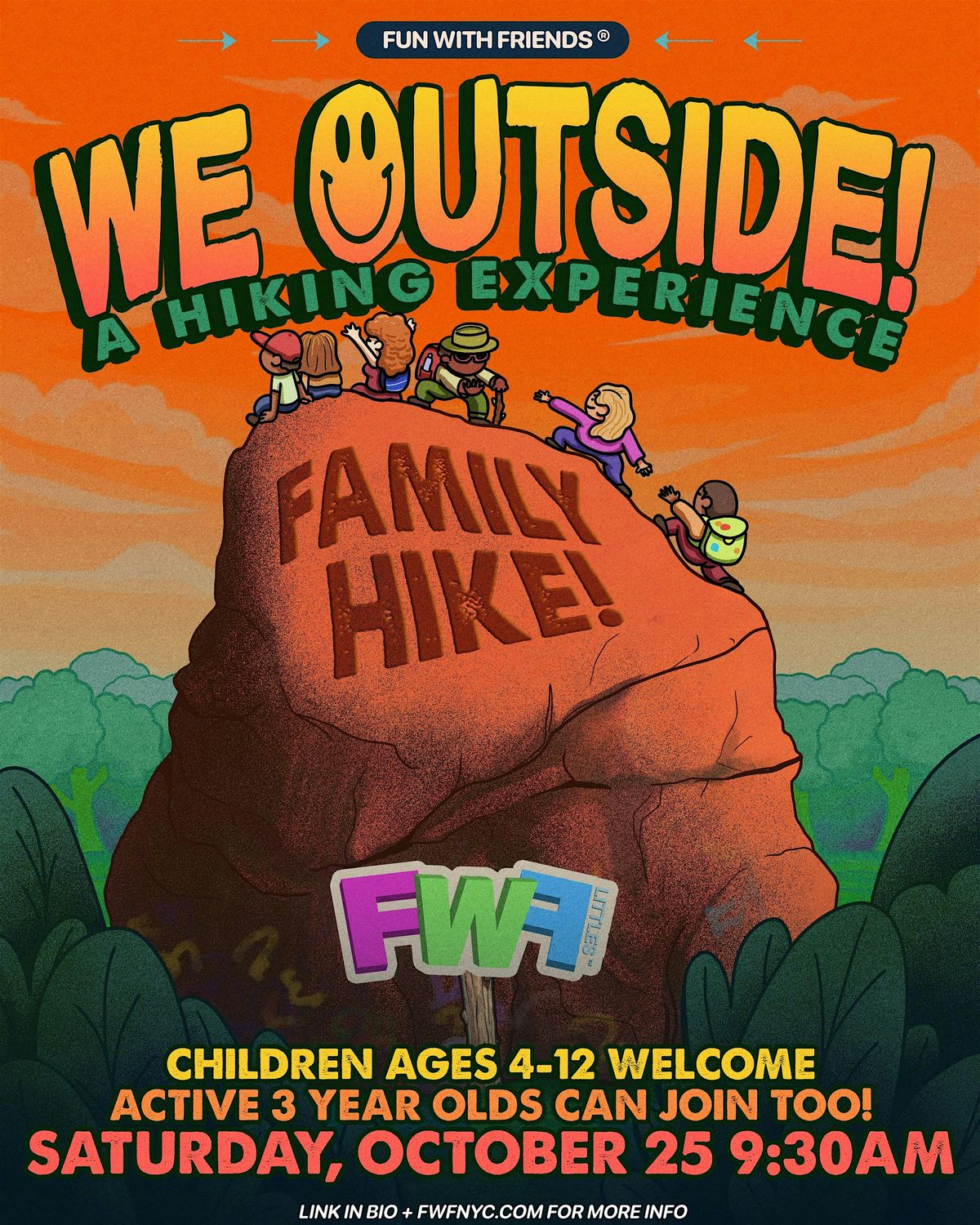WE OUTSIDE: FAMILY HIKE