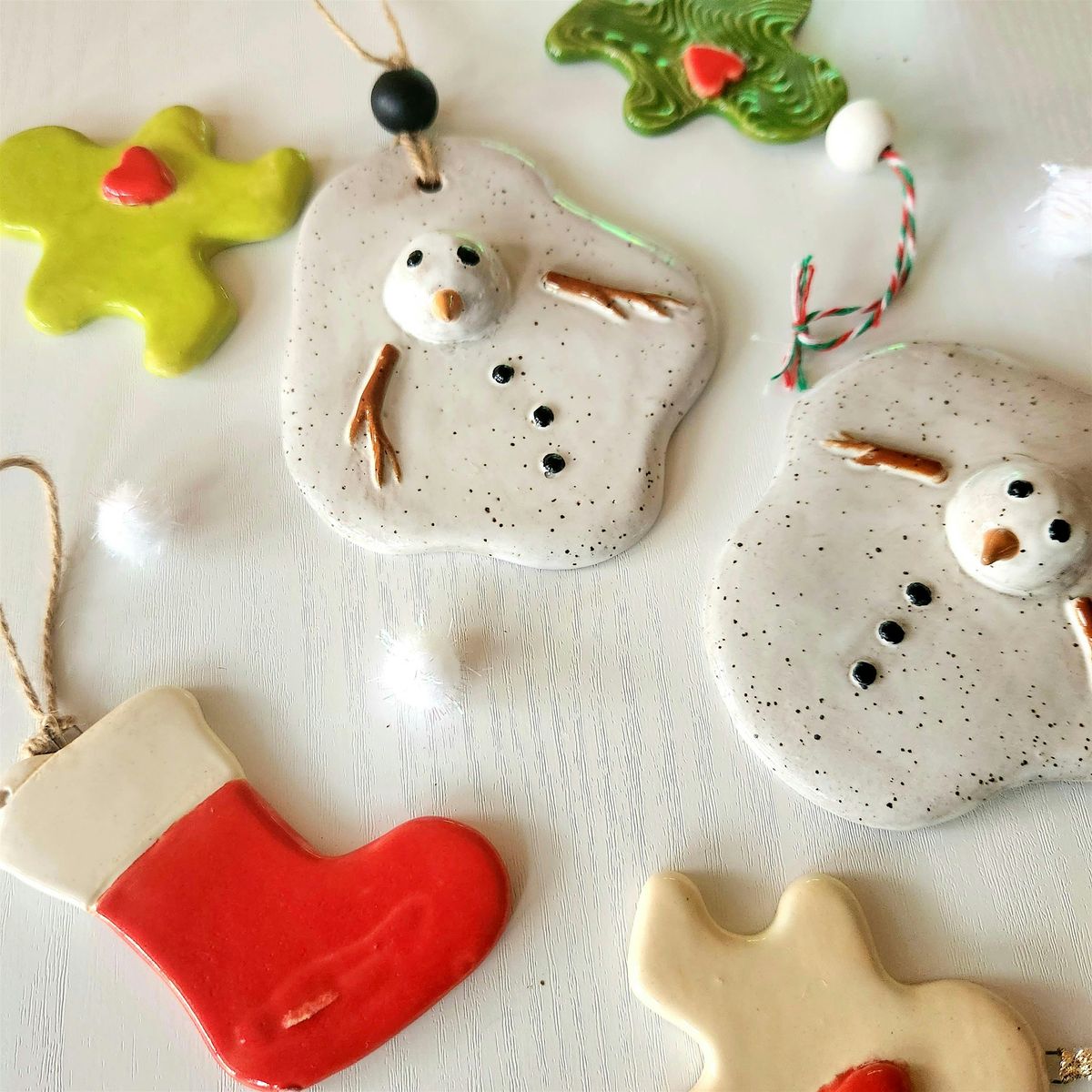 Pottery Workshop:  Handmade Holiday Ornaments