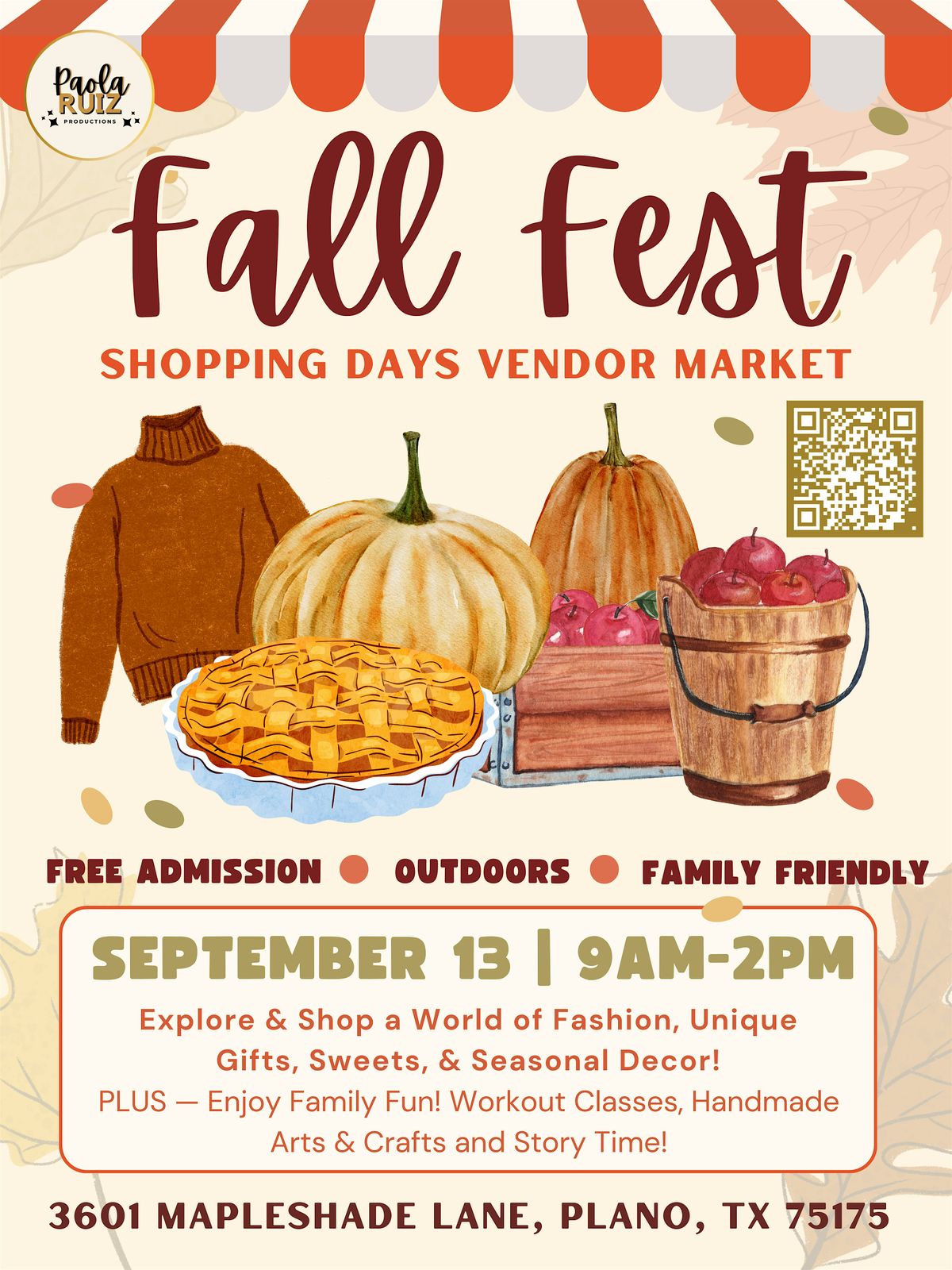 Fall Fest - Shopping Days Vendor Market